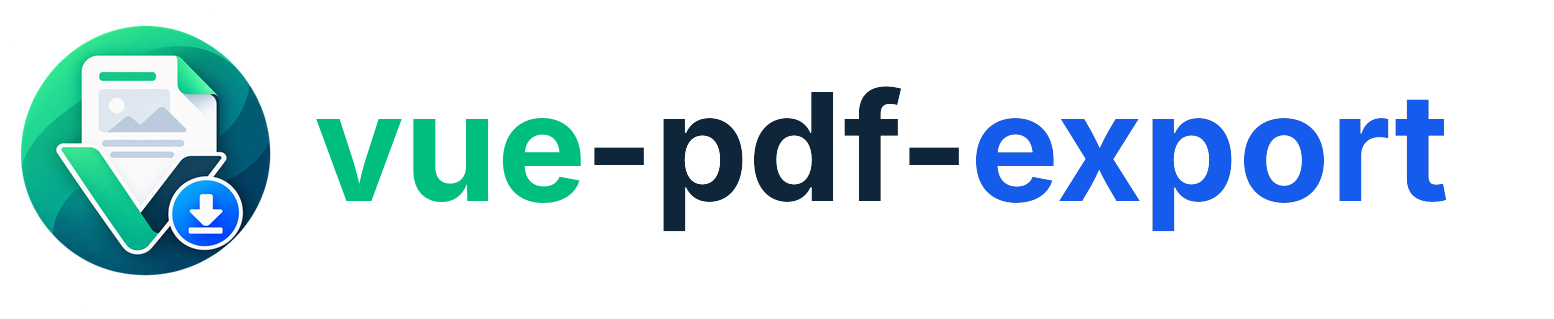 vue-pdf-export logo